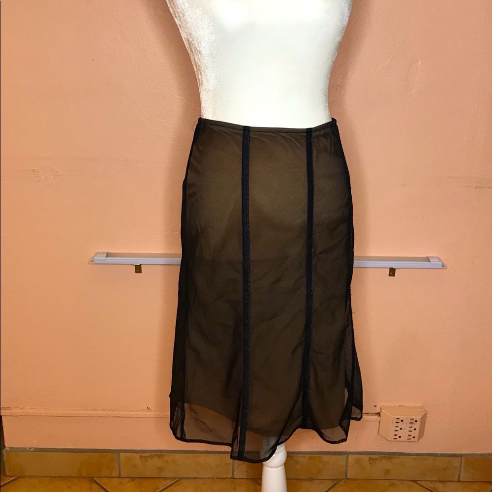 Black skirt
